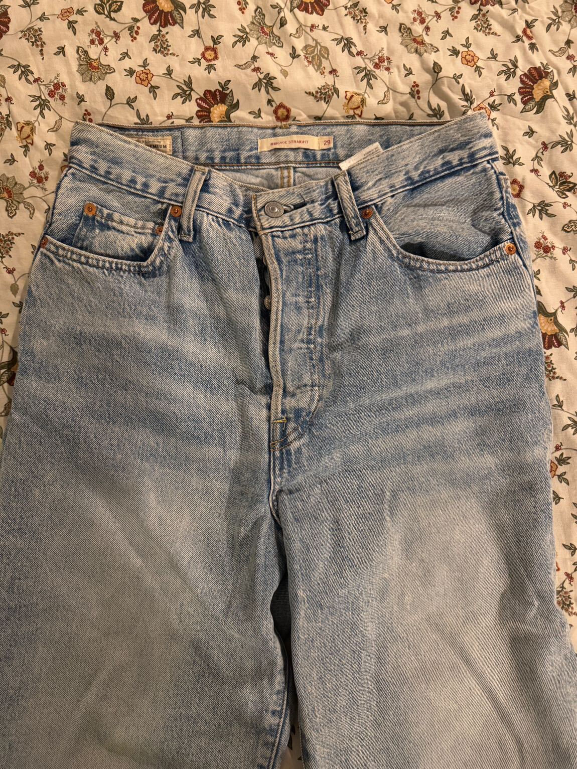 Levi’s ribcage straight kot pantolon — görsel 3/8