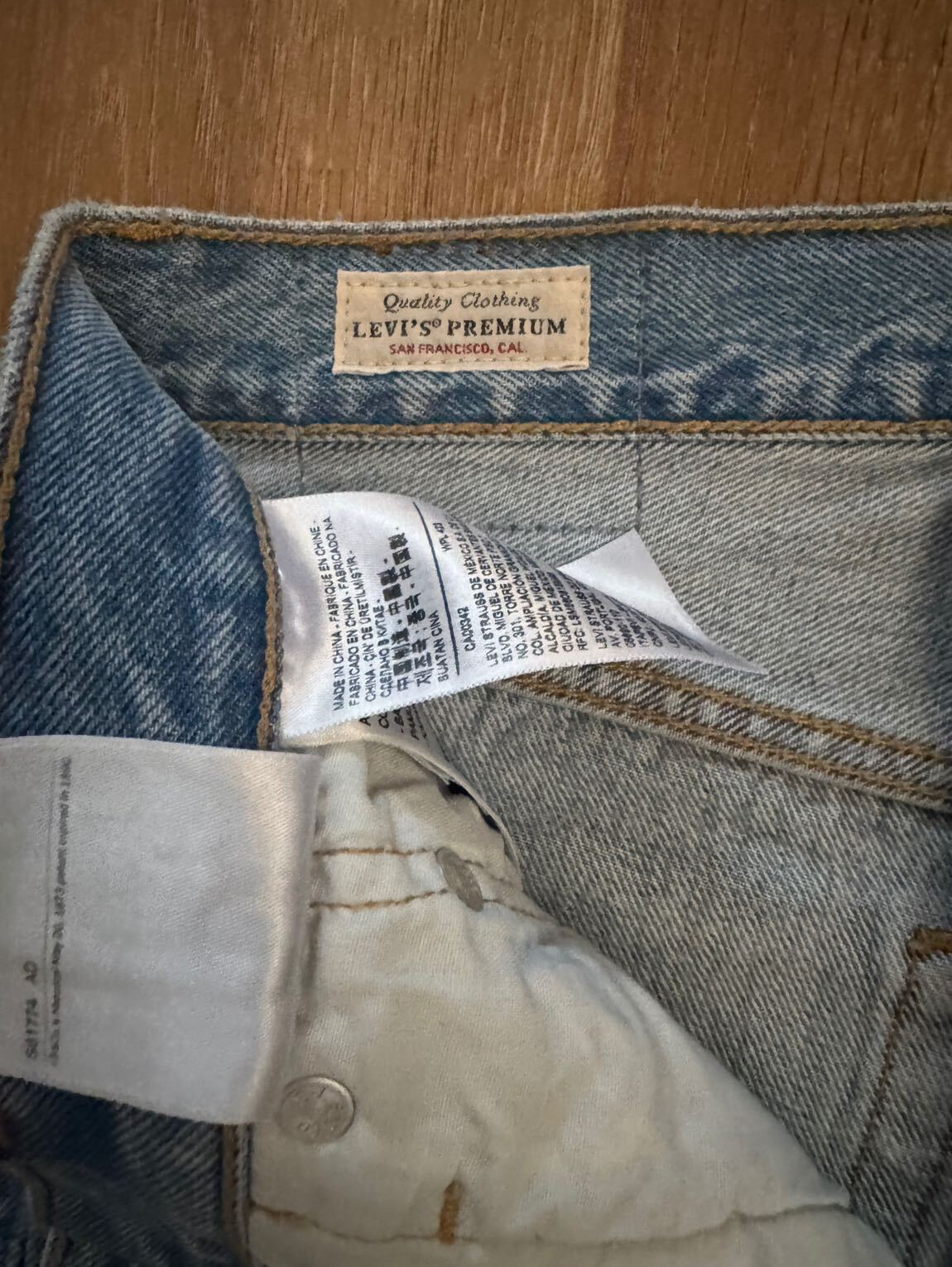 Levi's Mavi Jeans Pantolon — görsel 2/5
