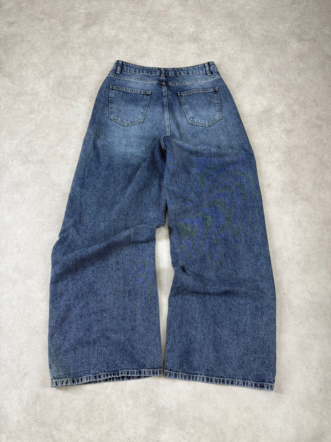 USA Vintage Taş Detaylı y2k Baggy Jeans — görsel 2/8