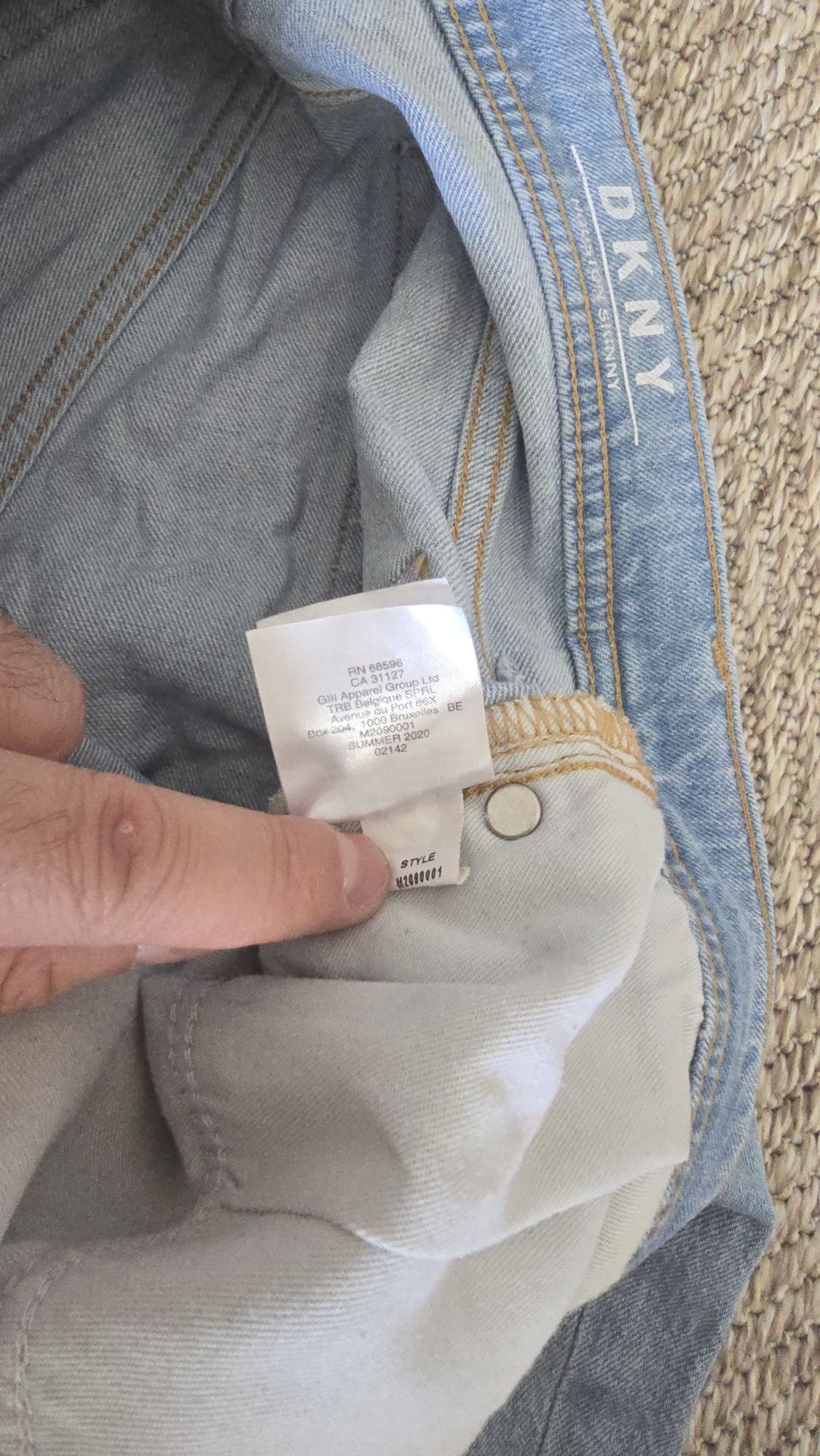 DKNY Skinny Jeans Mavi — görsel 4/8