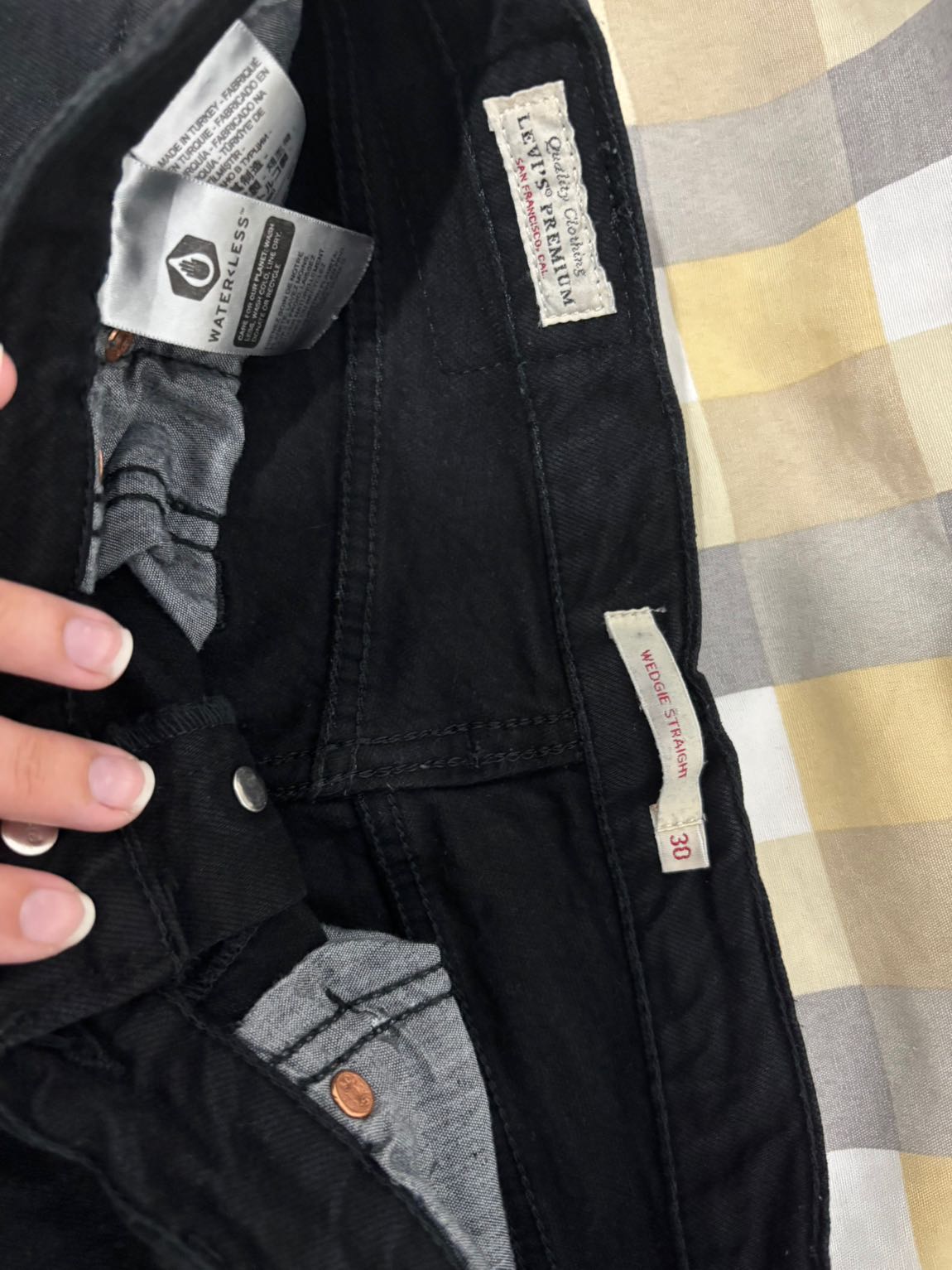 levis Siyah Jean Pantolon — görsel 4/4