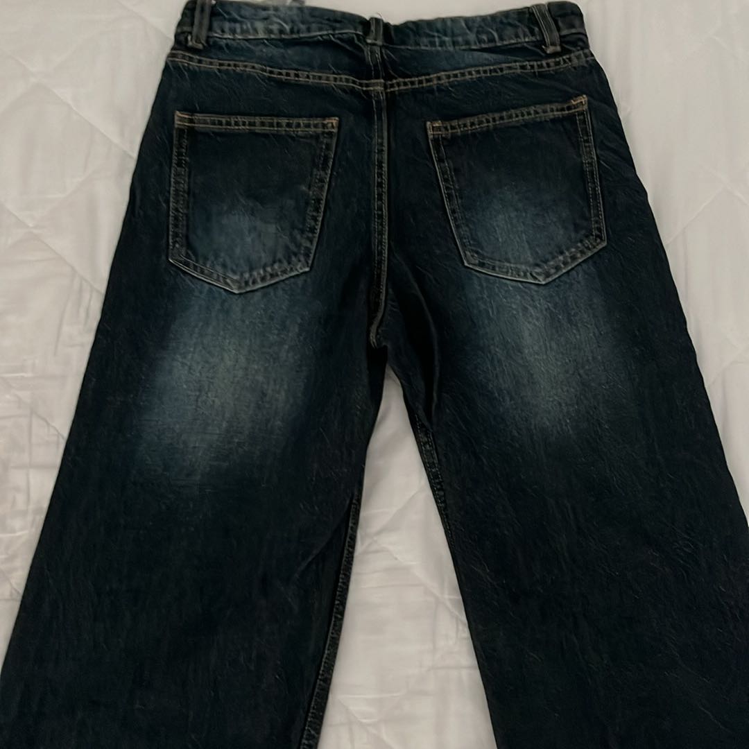Bershka Geniş Paça Kot Pantolon — görsel 3/3
