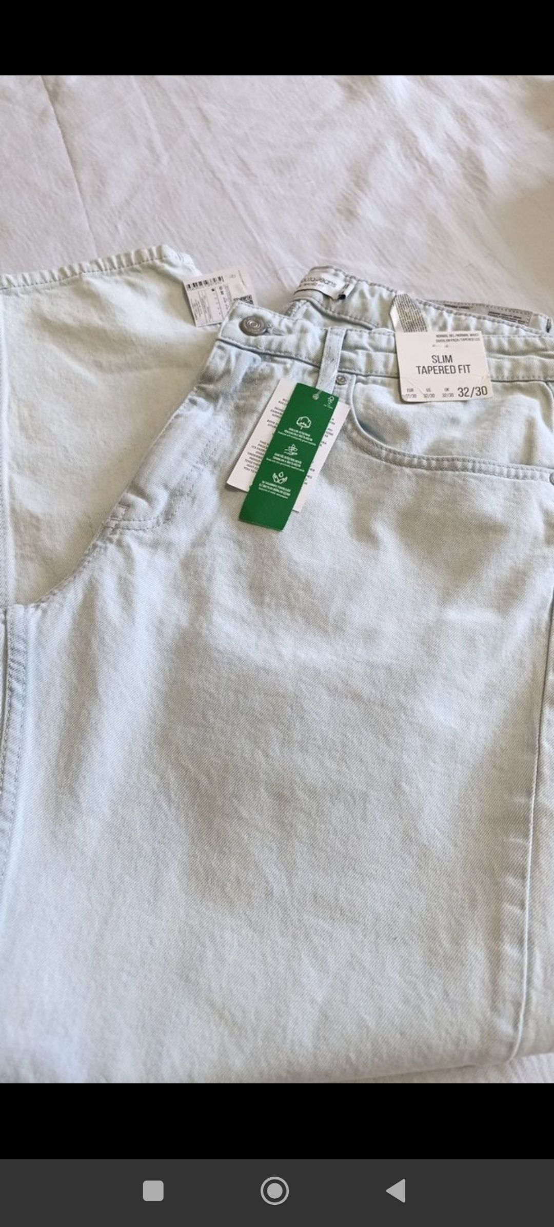 Erkek DeFacto Açık Mavi Jean Pantolon — görsel 2/7