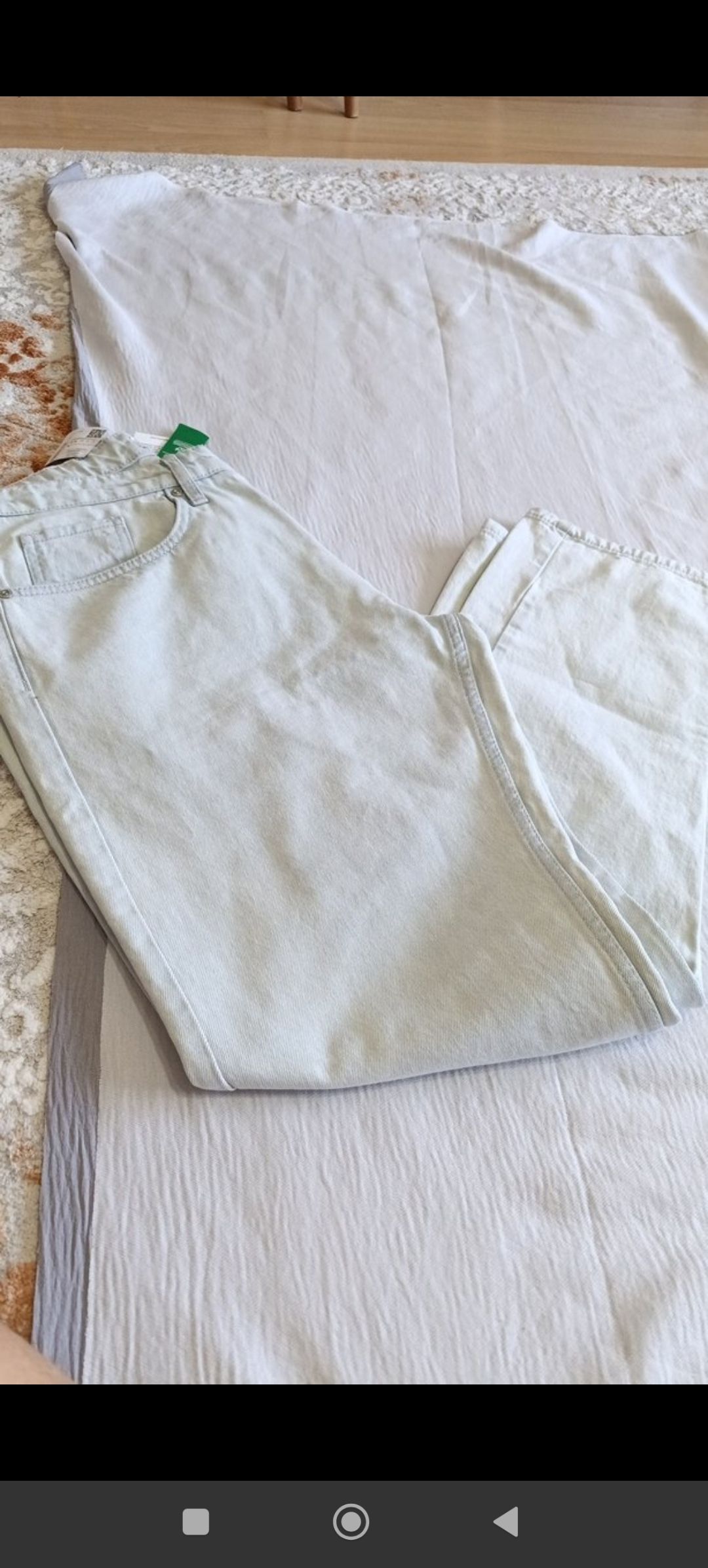 Erkek DeFacto Açık Mavi Jean Pantolon — görsel 6/7