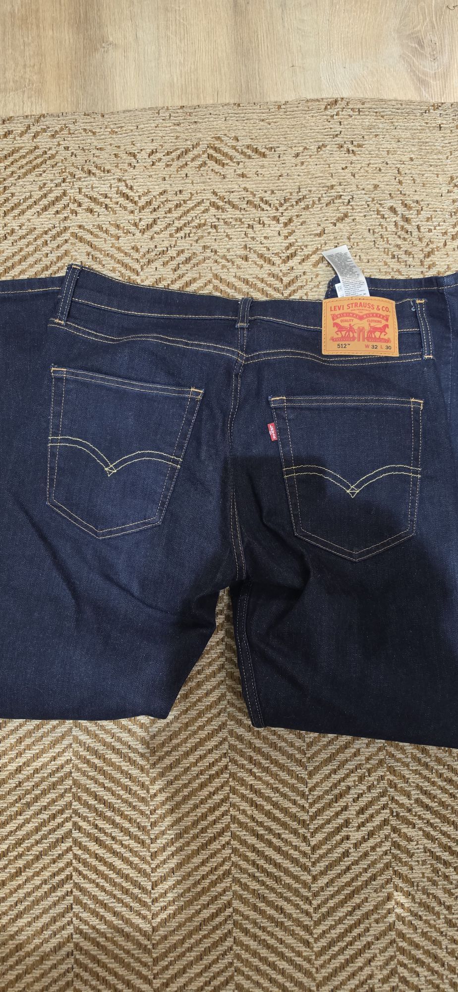 Levi's Koyu Mavi Kot Pantolon — görsel 5/8