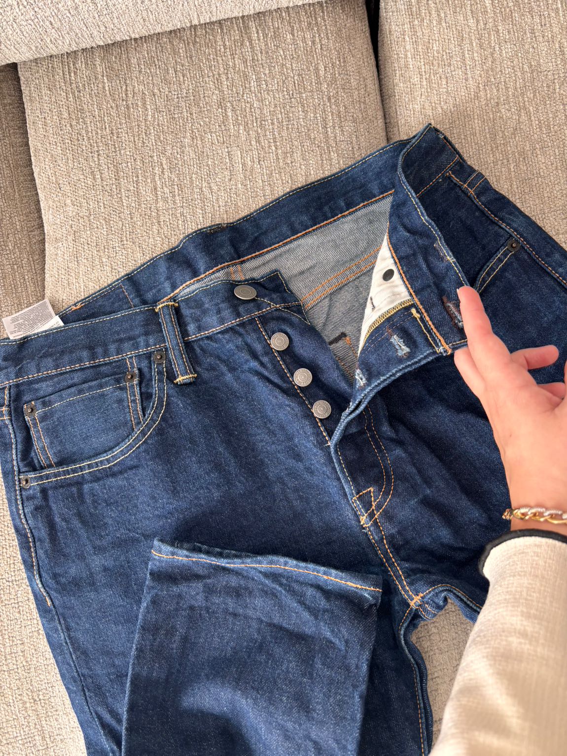 Orijinal Levis Lacivert Skinny Jean — görsel 3/5