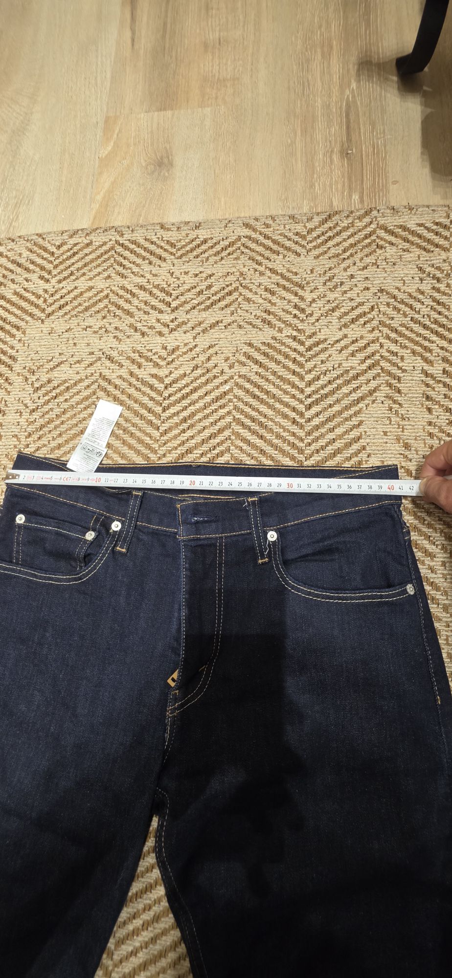 Levi's Koyu Mavi Kot Pantolon — görsel 6/8
