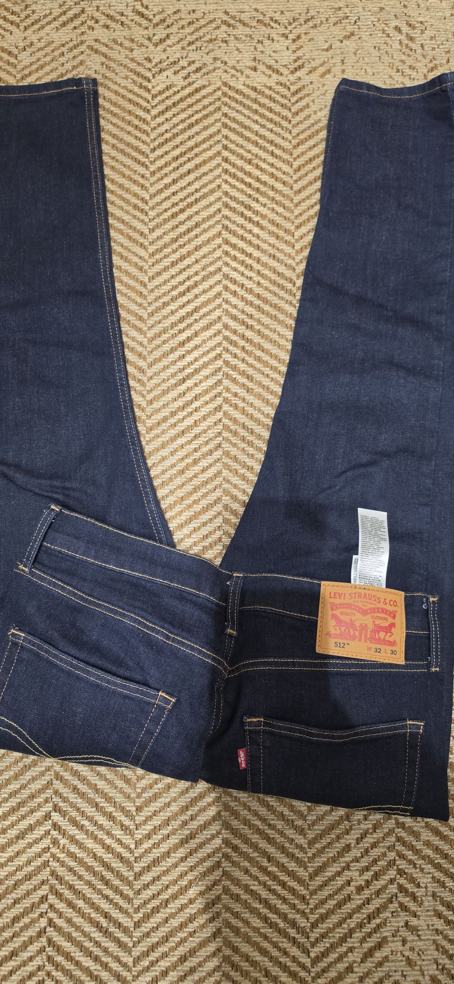Levi's Koyu Mavi Kot Pantolon — görsel 4/8