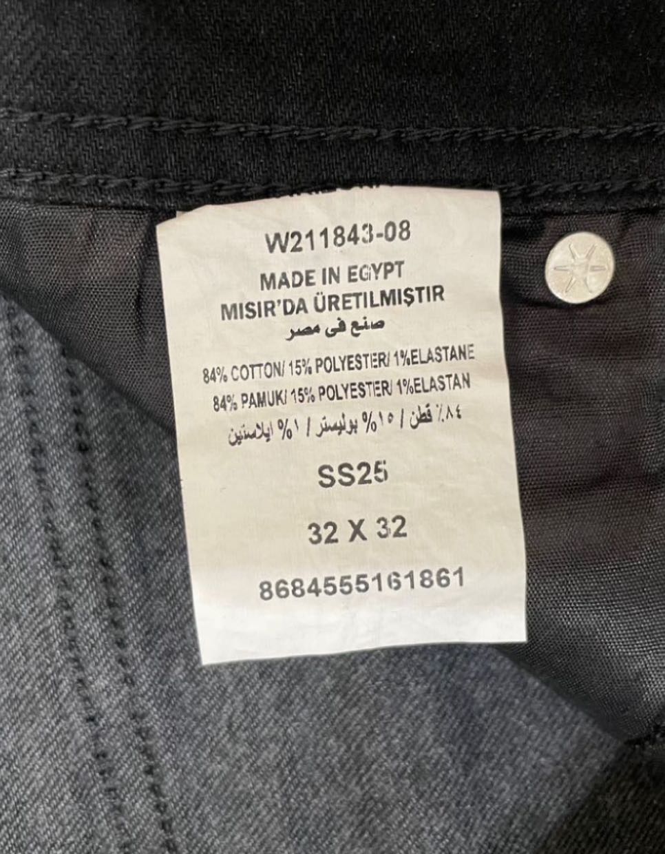 Orjinal Wrangler erkek kot Pantolon — görsel 6/7