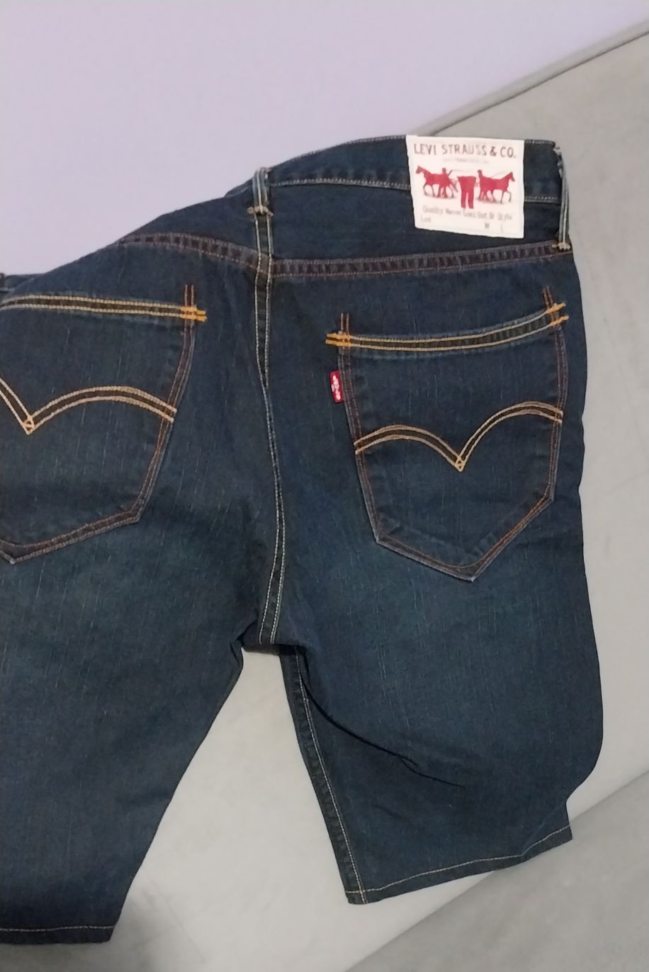 LEWIS 509 MODELI Jean ŞORT — görsel 10/12