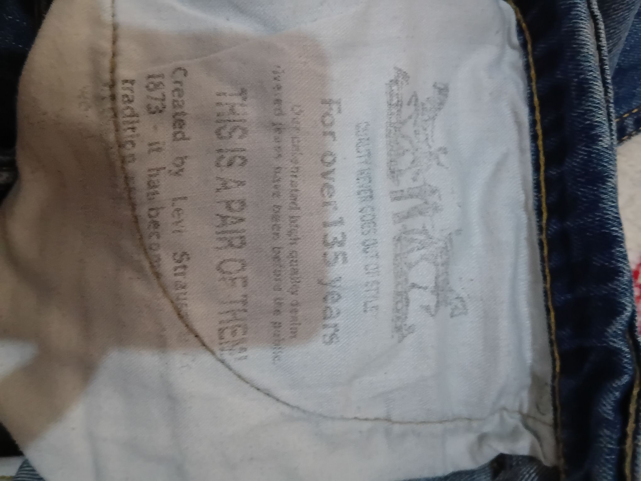 LEVIS 511 ERKEK KOT PANTOLON — görsel 10/10