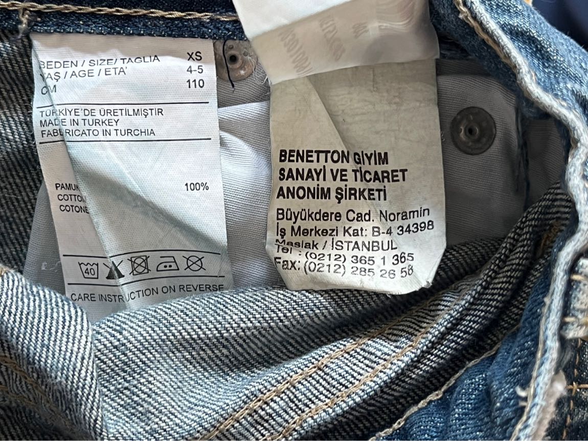 sisley benetton kot erkek çocuk 4/5 — görsel 4/8