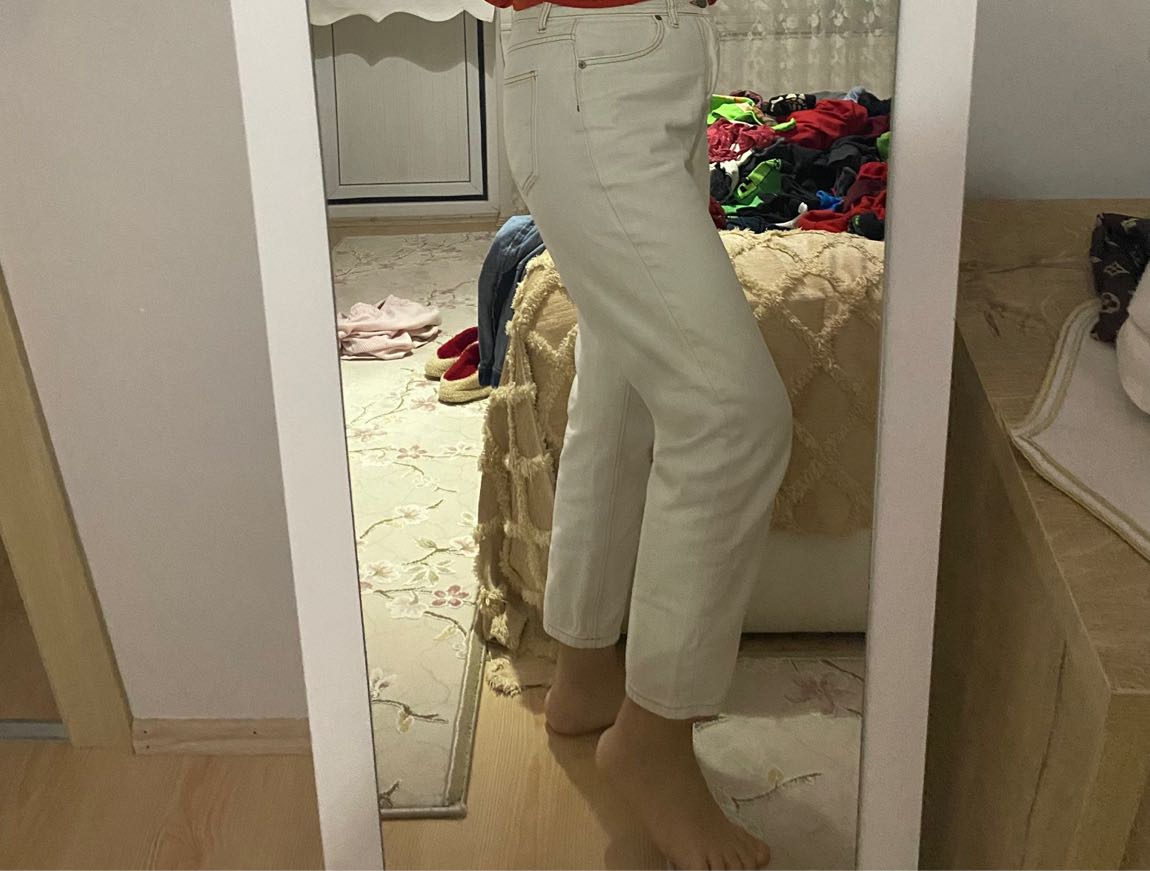 Krem Jean Pantolon — görsel 2/9