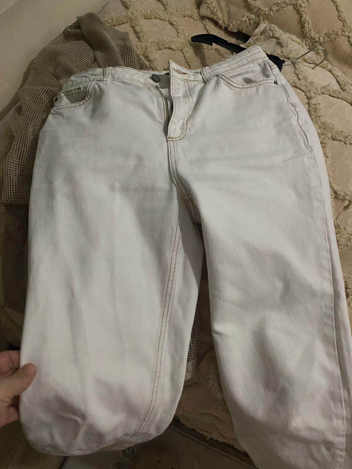 Krem Jean Pantolon — görsel 9/9