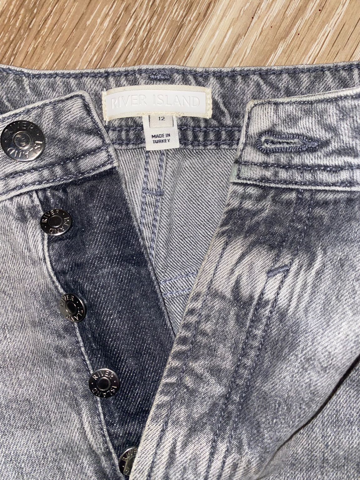 River Island gri Jean Pantolon — görsel 5/6