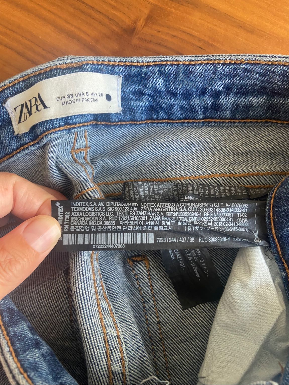 Zara skinny Jeans — görsel 7/7