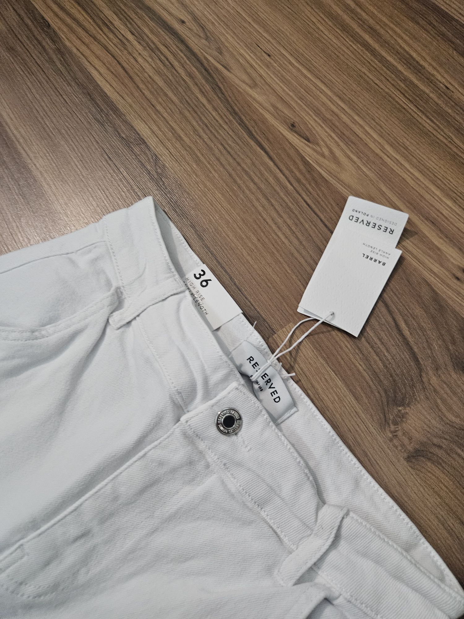 Reserved premium kumaş barrel fit jean b — görsel 5/6