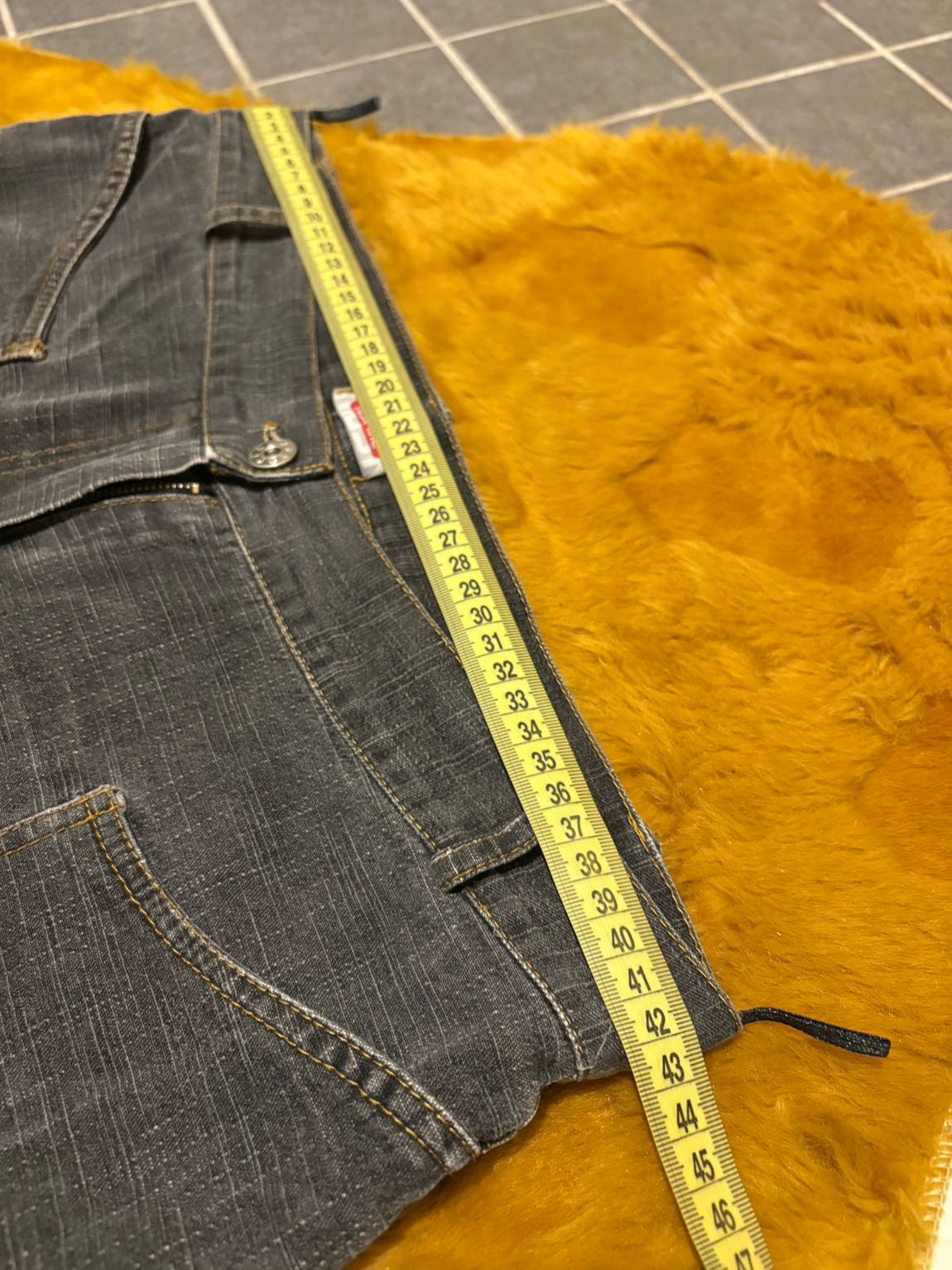 Vintage Düşük Bel Kot Pantolon — görsel 12/12