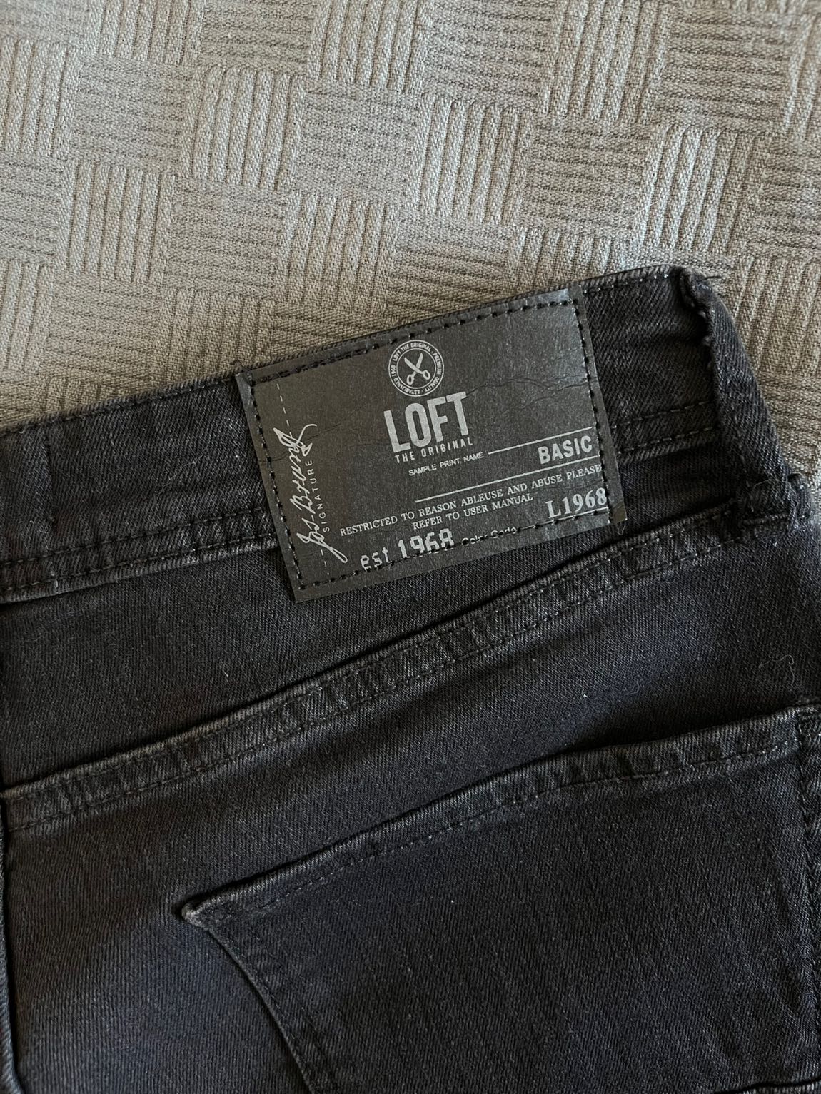 Loft Siyah Kot (Jean) Pantolon — görsel 4/6