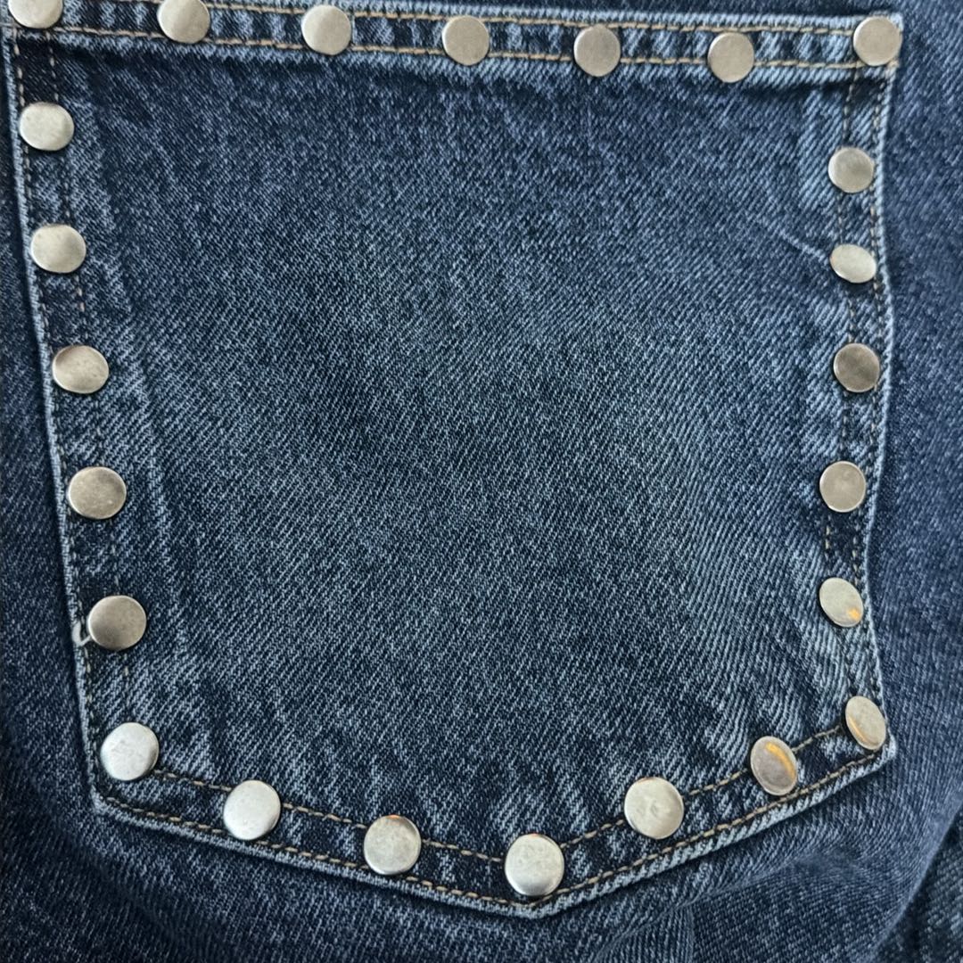 Mango jeans Fermuarlı Geniş Paça Jean — görsel 14/15