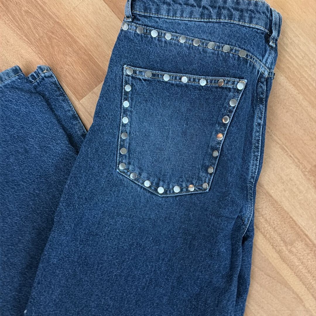 Mango jeans Fermuarlı Geniş Paça Jean — görsel 10/15
