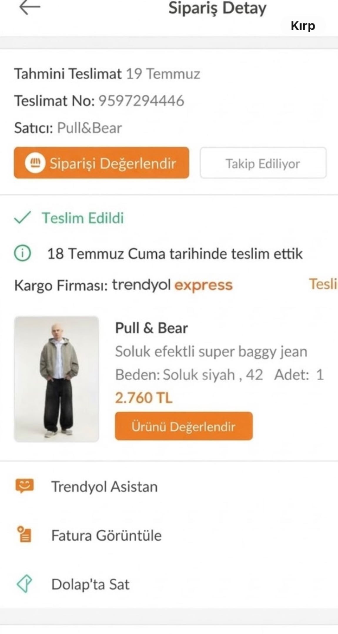 Pull & Bear superbaggy jean — görsel 2/6