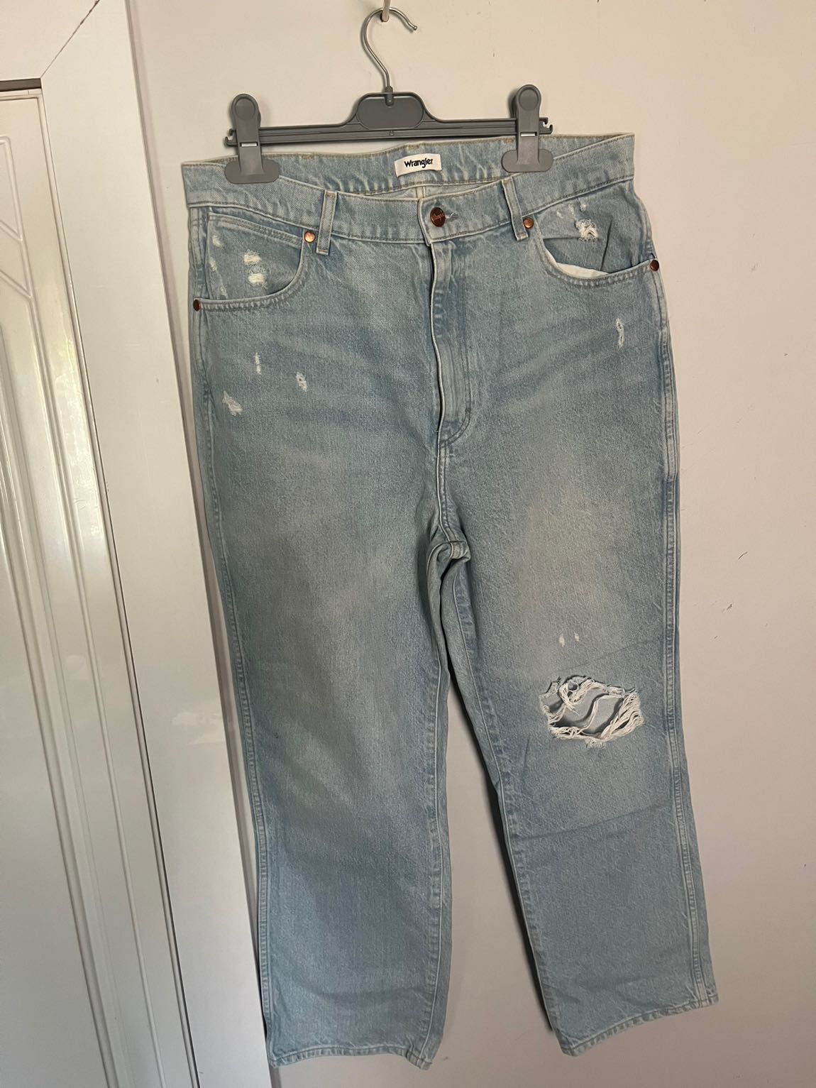 Wrangler Açık Mavi Kot Pantolon — görsel 2/4