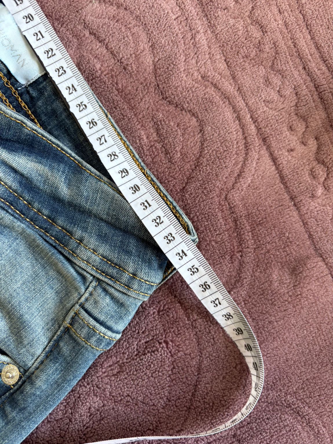 Düşük bel bootcut jean — görsel 3/5