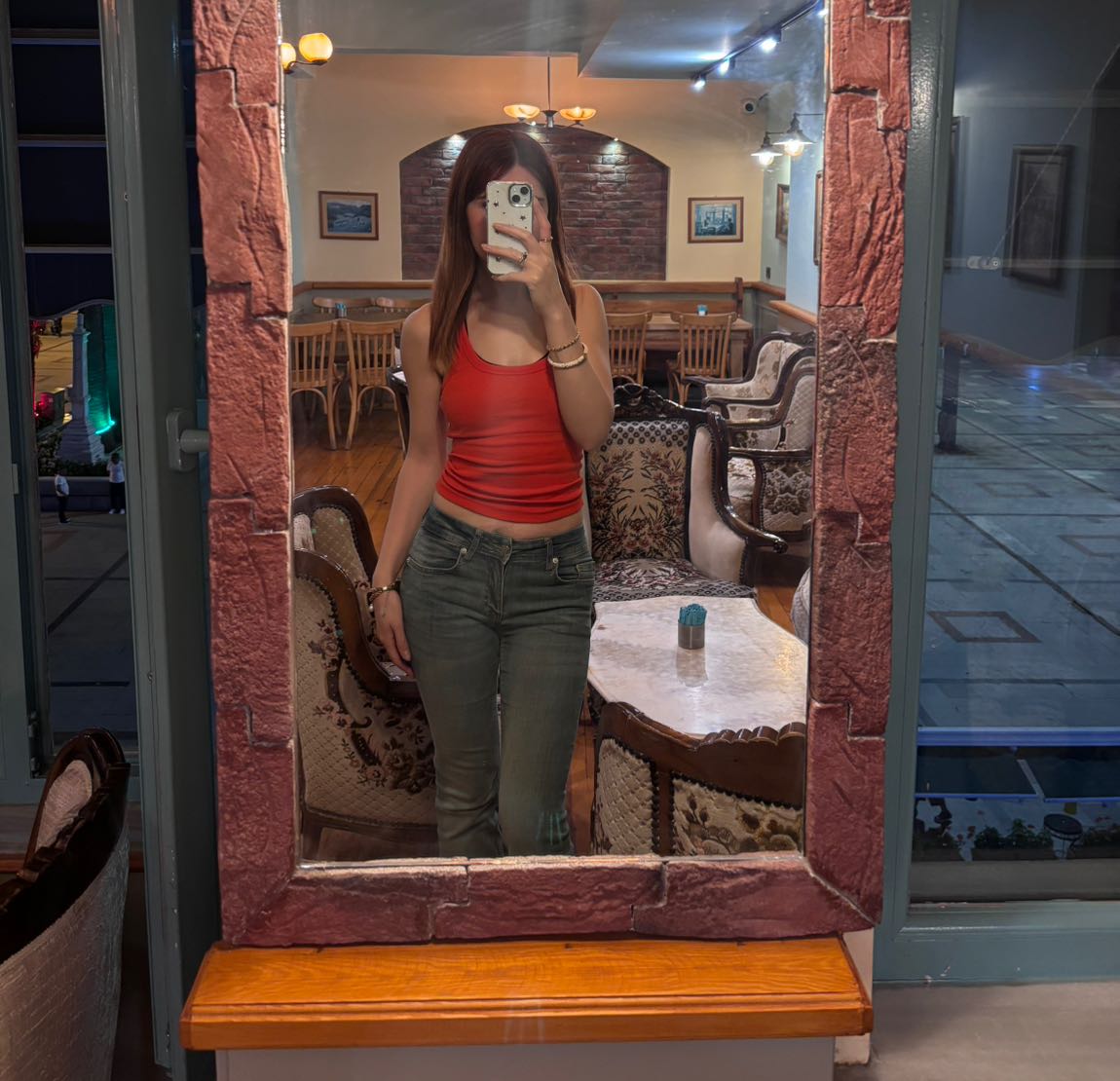 Düşük bel bootcut jean — görsel 2/5