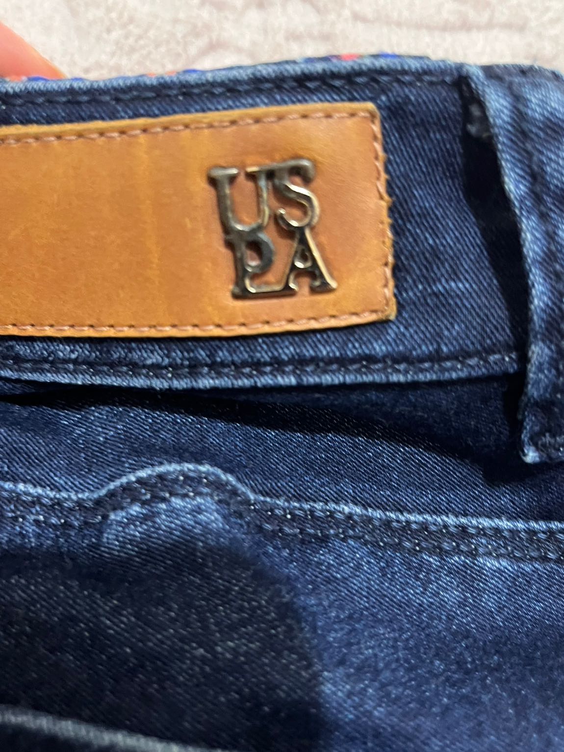 US Polo Assn Lacivert Jean Pantolon — görsel 6/6