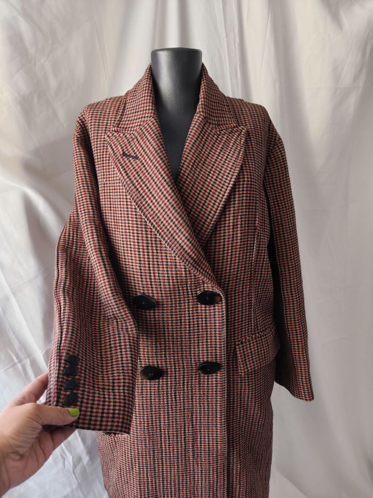 Mango retro mont kaban 🪷🪷 62108 — görsel 9/20