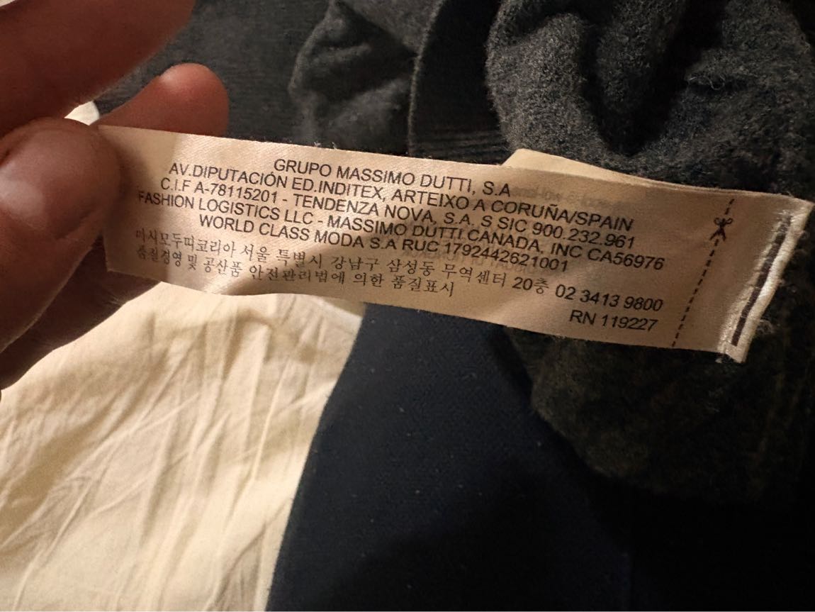 Massimo dutti yün kaşmir boğazlı kazak — görsel 3/6