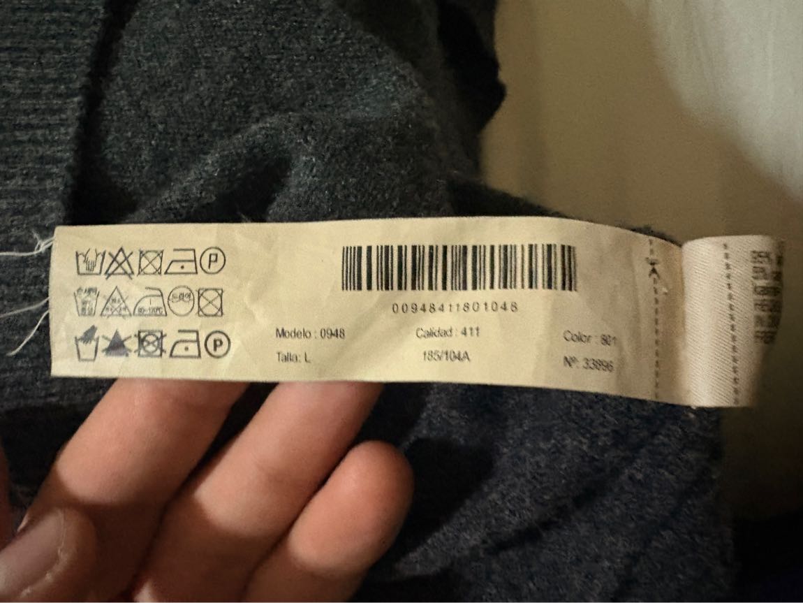 Massimo dutti yün kaşmir boğazlı kazak — görsel 5/6