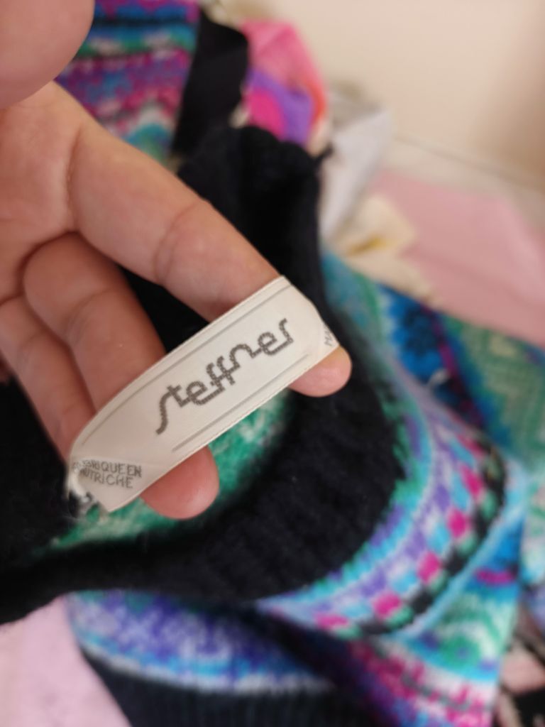 Avusturya menşei Saf yün kazak 5863 — görsel 5/20