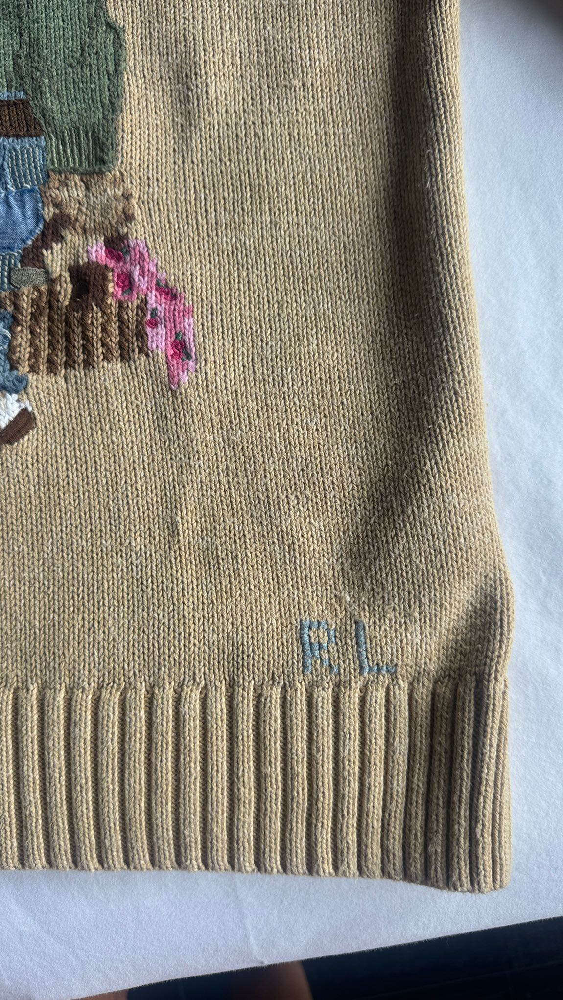 Polo Ralph Lauren Ayıcık Desenli Kazak — görsel 13/14