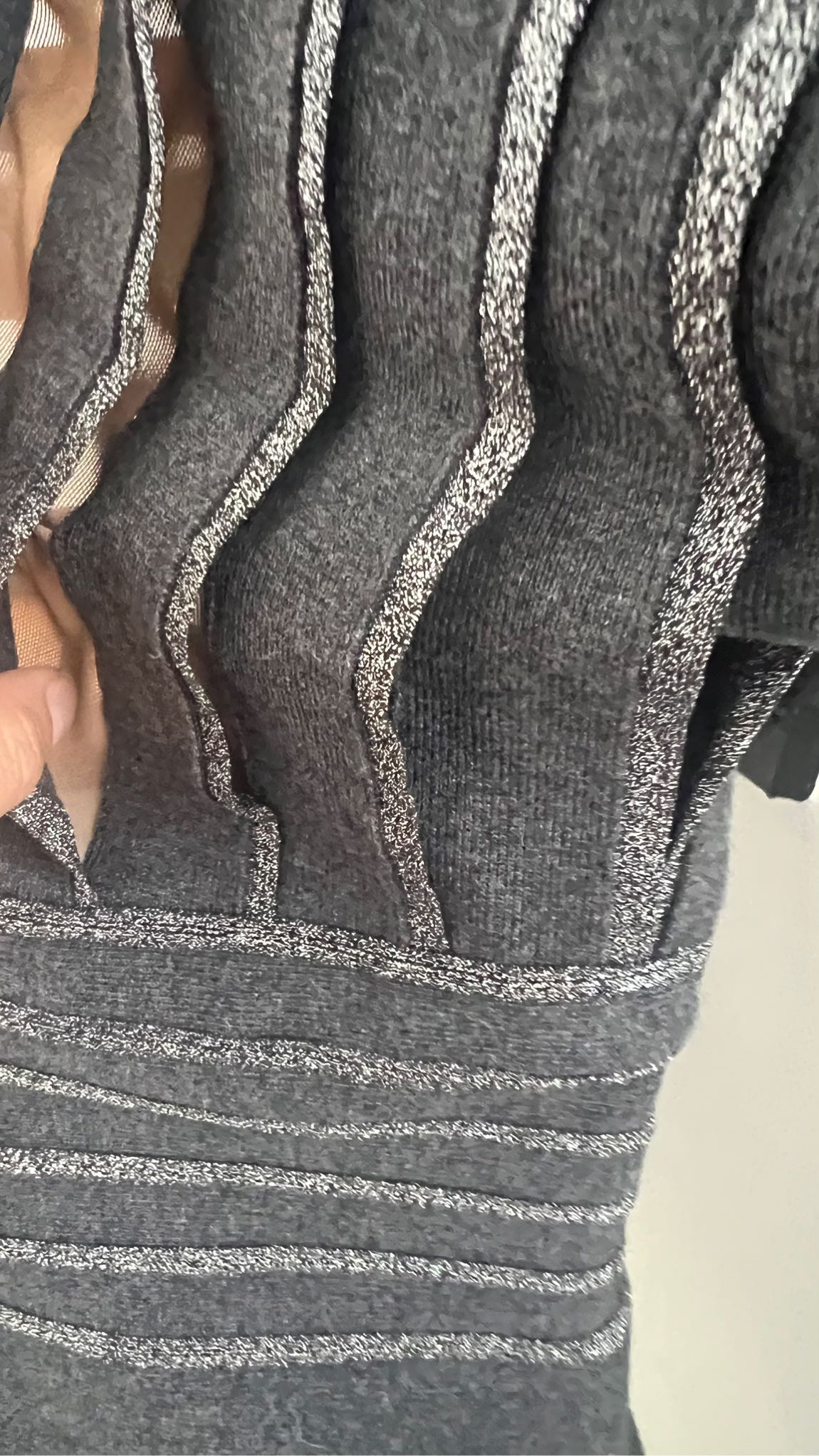 HERVE LEGER RUNWAY KNIT ELBiSE — görsel 9/12