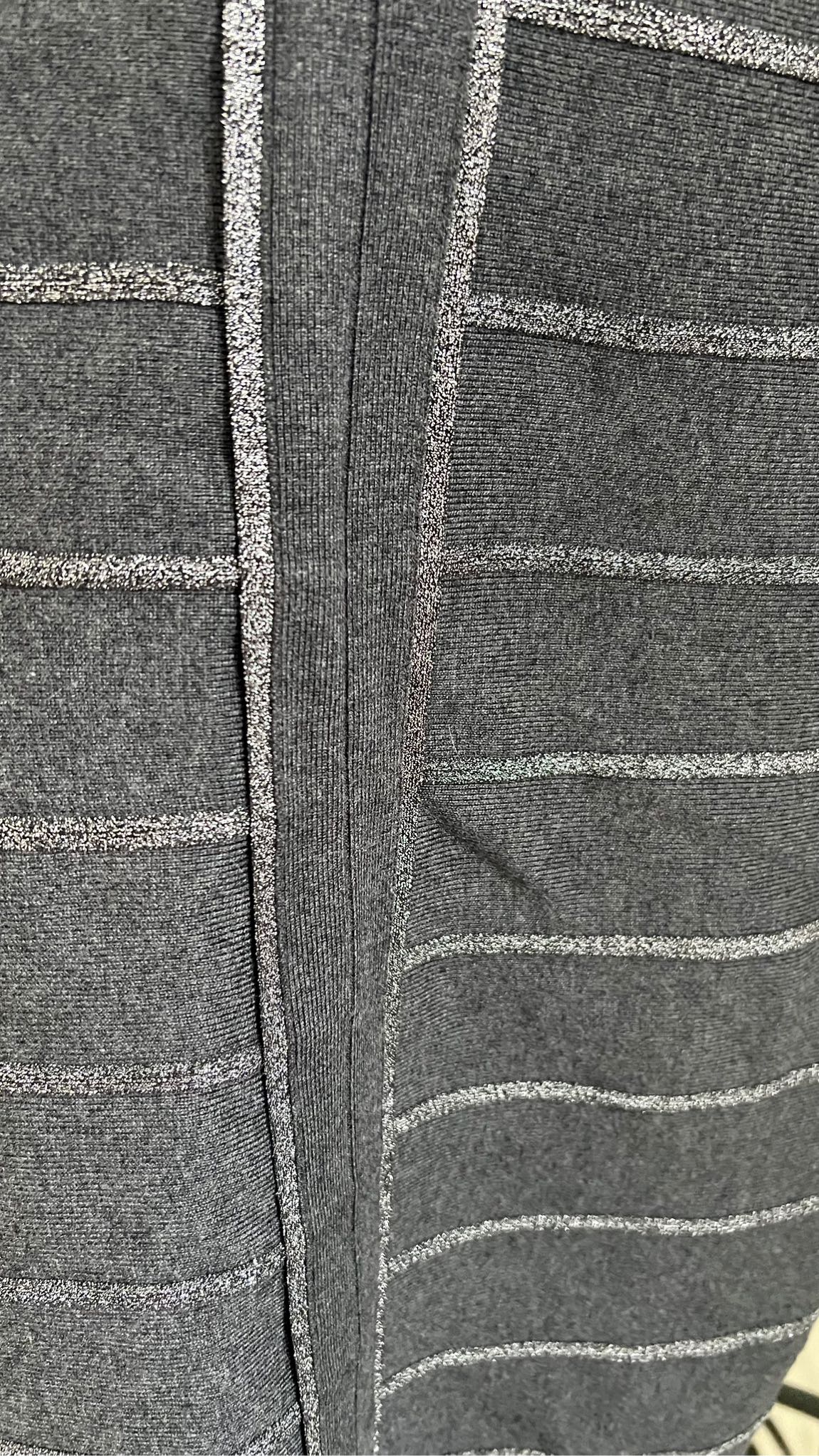 HERVE LEGER RUNWAY KNIT ELBiSE — görsel 10/12