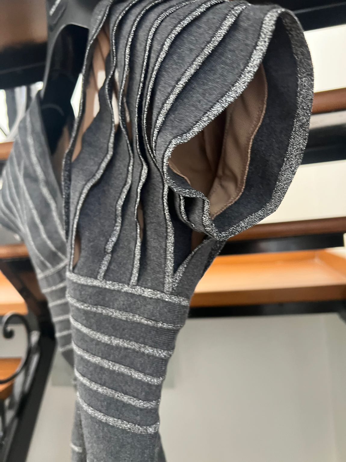 HERVE LEGER RUNWAY KNIT ELBiSE — görsel 4/12