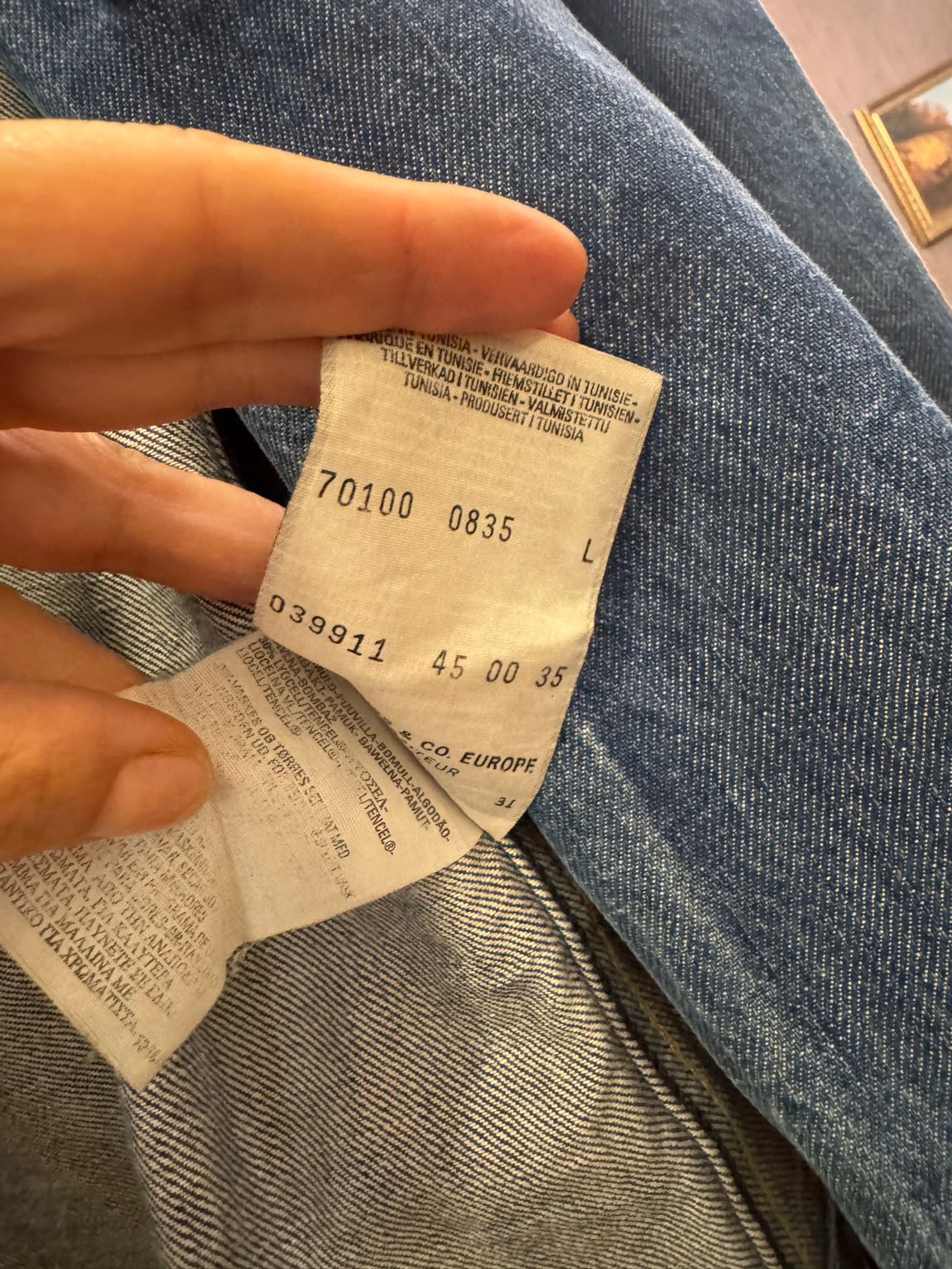 Levi’s Engineered Jeans L Kot Ceket — görsel 4/7