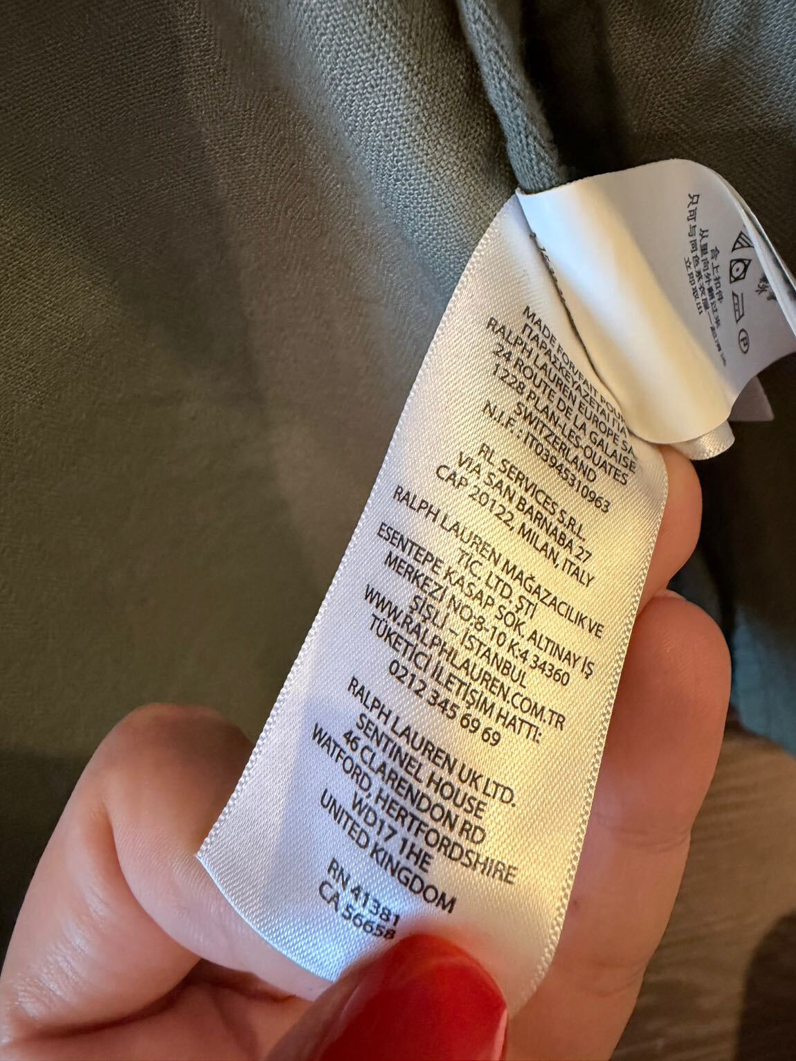 Ralph Lauren Ceket — görsel 8/10
