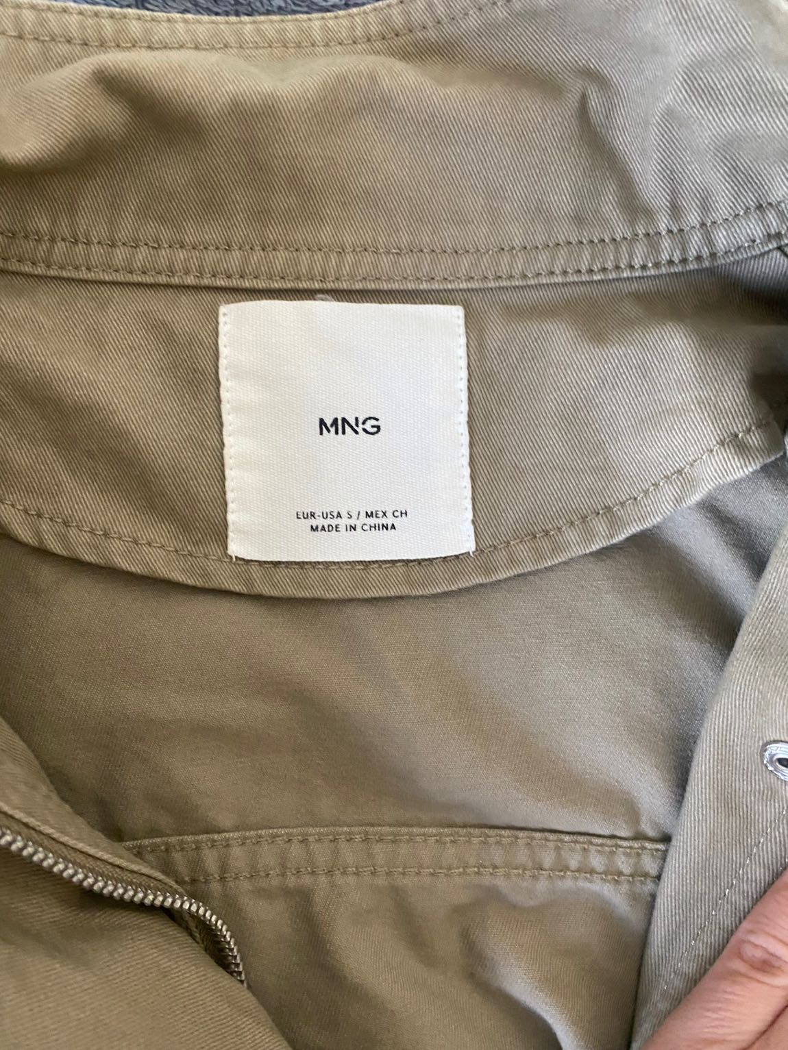 mango Bej Bomber Ceket — görsel 5/5