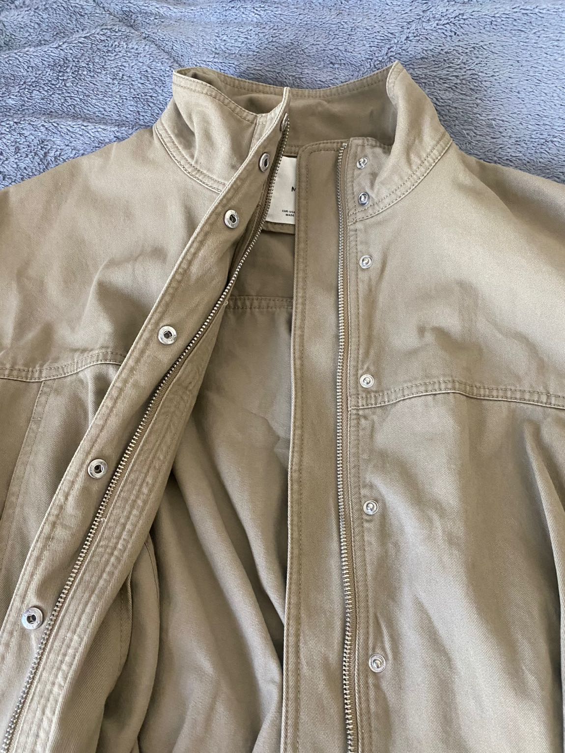 mango Bej Bomber Ceket — görsel 2/5
