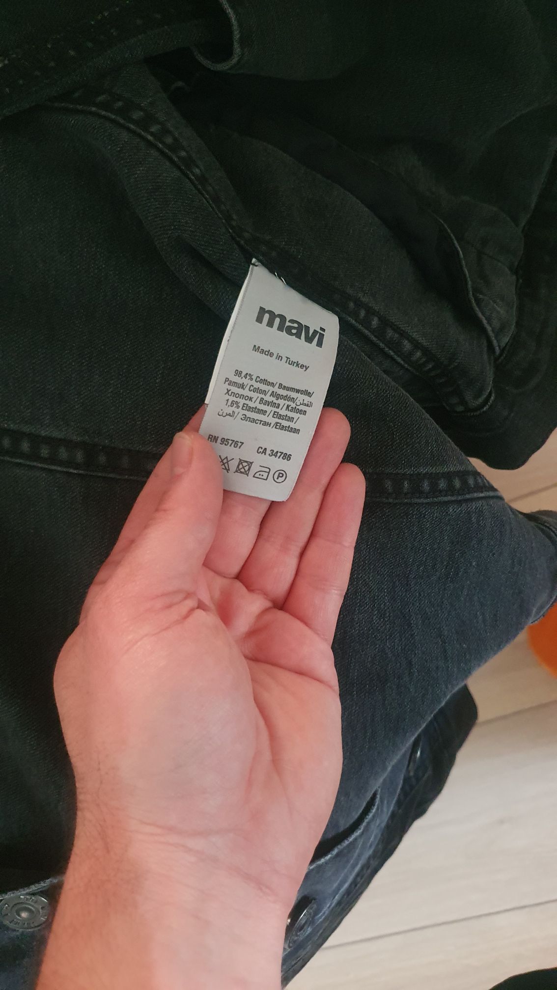 Mavi Jeans Siyah Kot Ceket — görsel 4/4