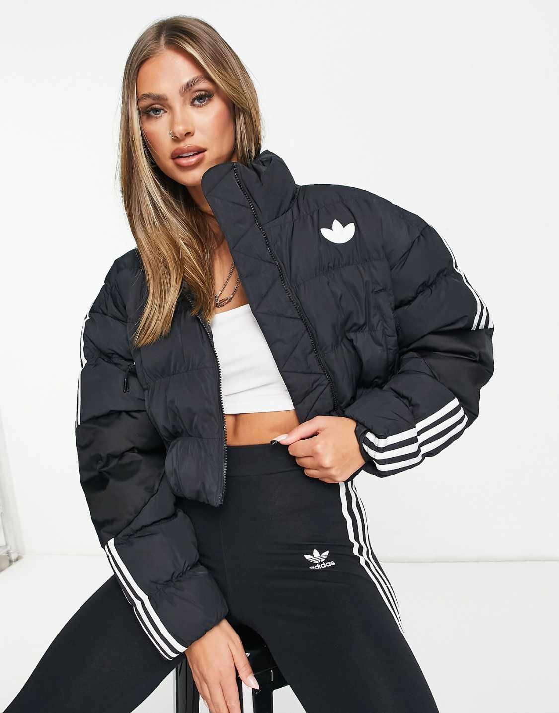 Adidas Siyah Kadın Mont — görsel 4/20