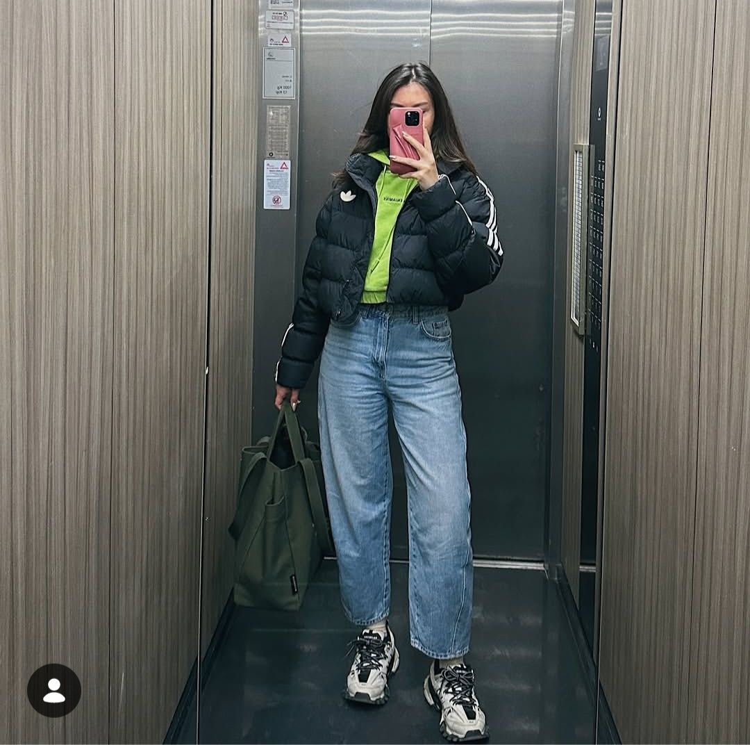 Adidas Siyah Kadın Mont — görsel 14/20