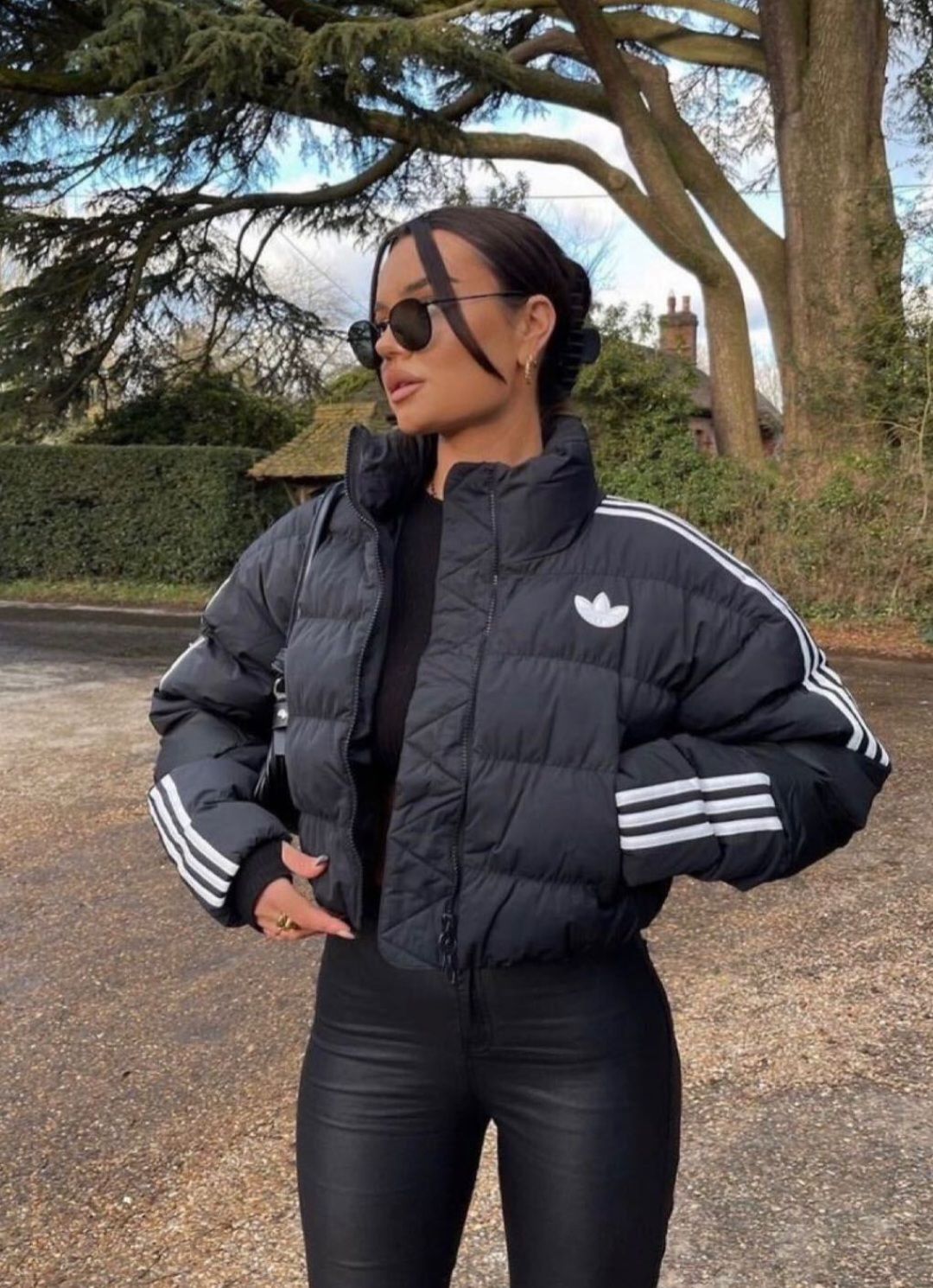Adidas Siyah Kadın Mont — görsel 12/20