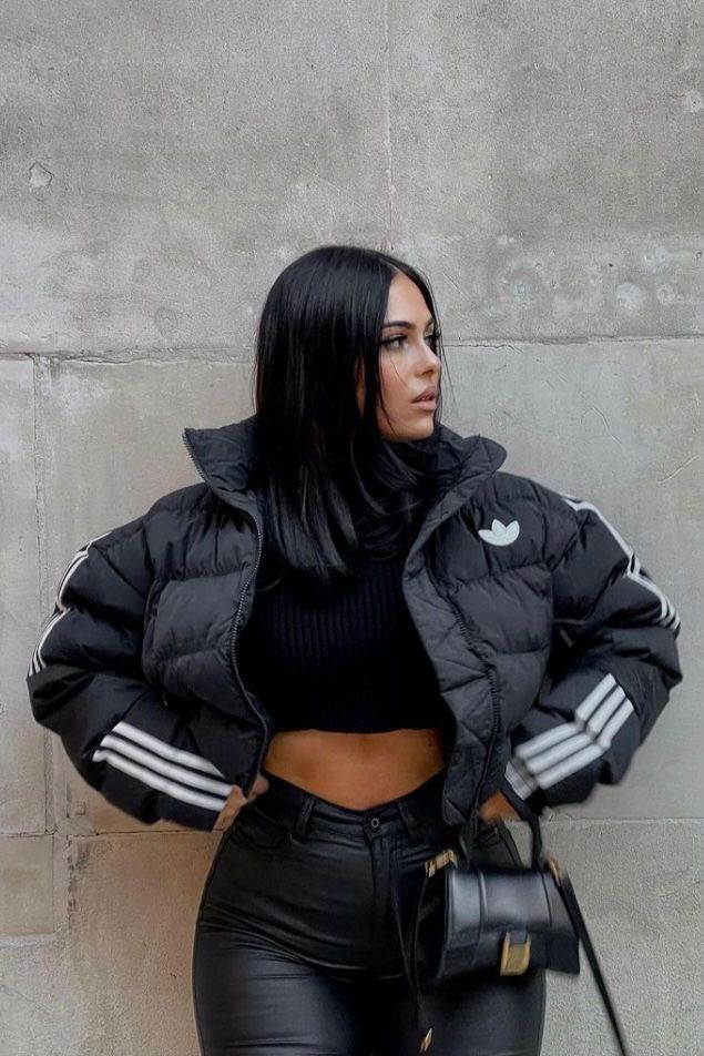 Adidas Siyah Kadın Mont — görsel 11/20