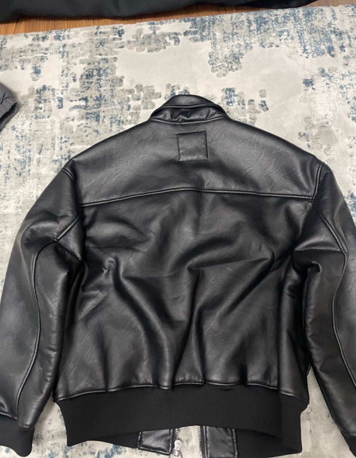 Pull&Bear Siyah Bomber Ceket — görsel 3/4