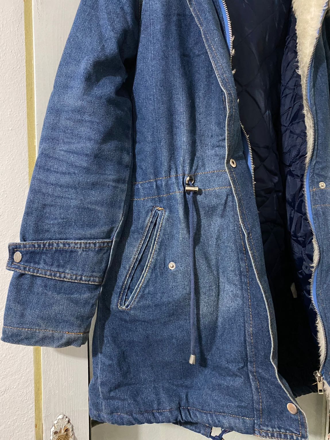 Kot Parka lü Kapüşonlu — görsel 4/4