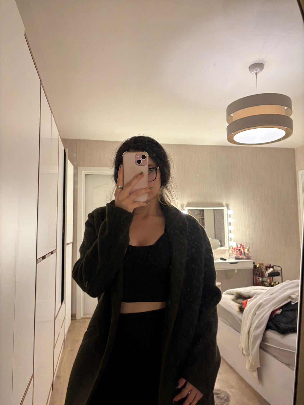 Haki Oversize Palto — görsel 4/4